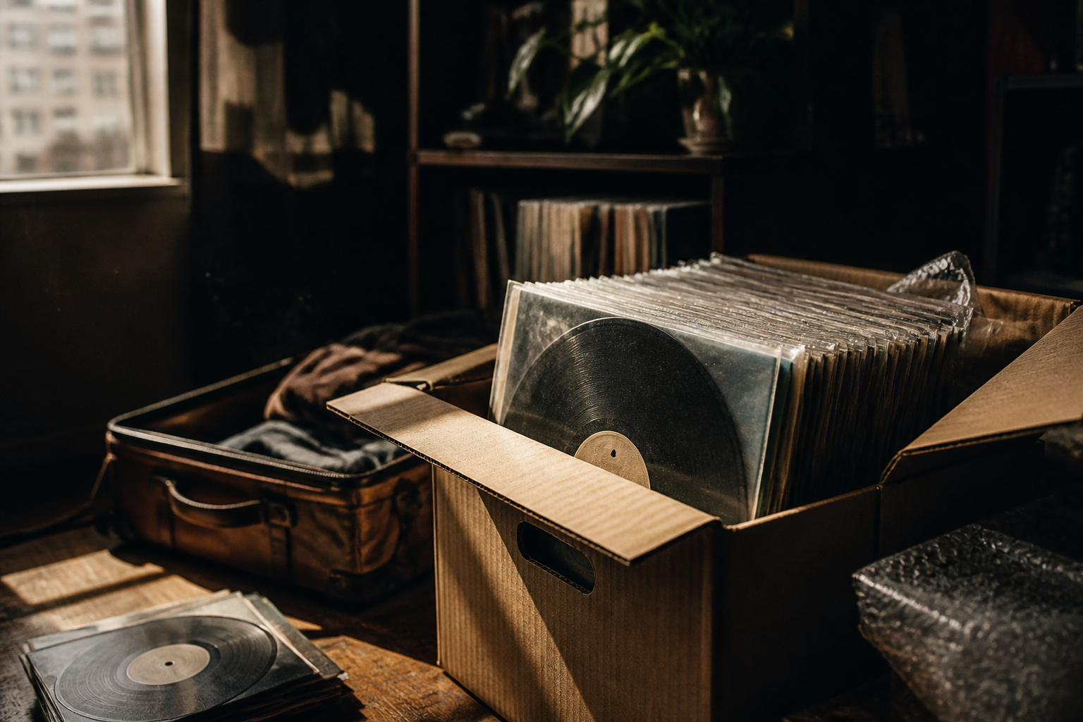 Como Transportar Vinil Sem Estragar: Guia de Mudança e Viagem